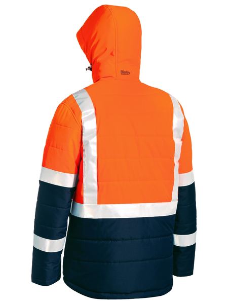 TAPED HI VIS PUFFER JACKET