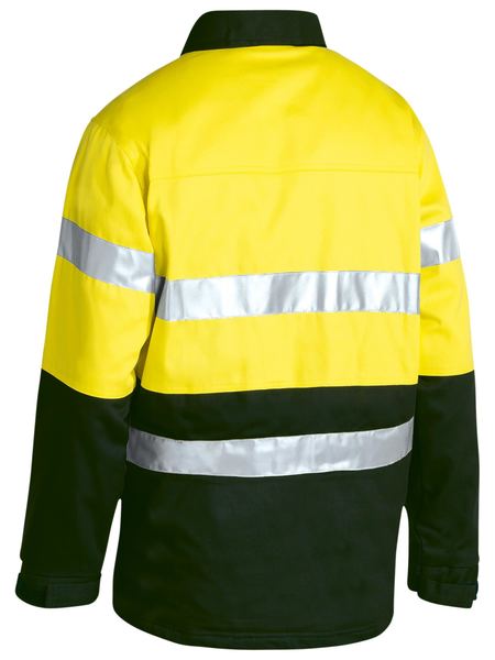 TAPED HI VIS DRILL JACKET