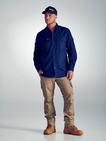 Bisley X Airflow Ripstop Engineered Cargo Work Pants