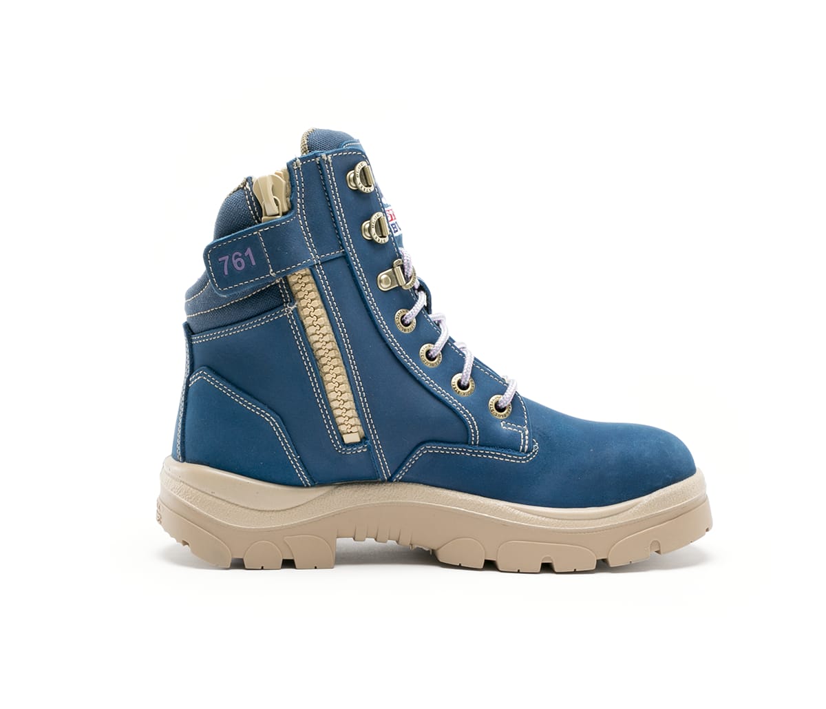 Steel Blue Southern Cross Zip Ladies Workboot 512761