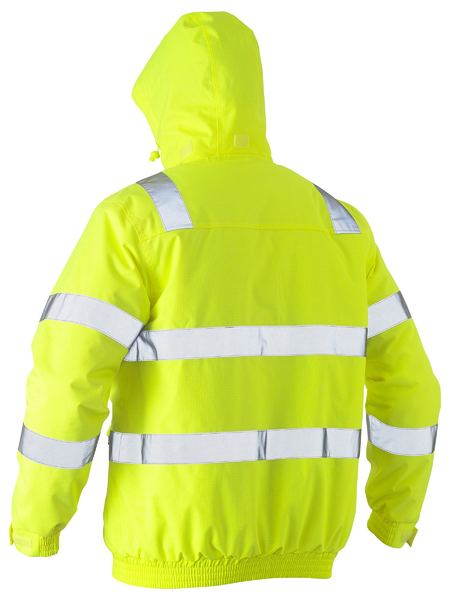 Bisley Taped Hi Vis Wet Weather Bomber Jacket