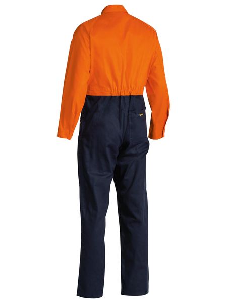 Bisley Hi Vis Drill Coverall