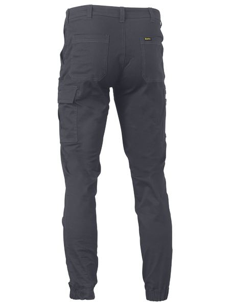 Bisley Stretch Cotton Drill Cargo Cuffed Pants