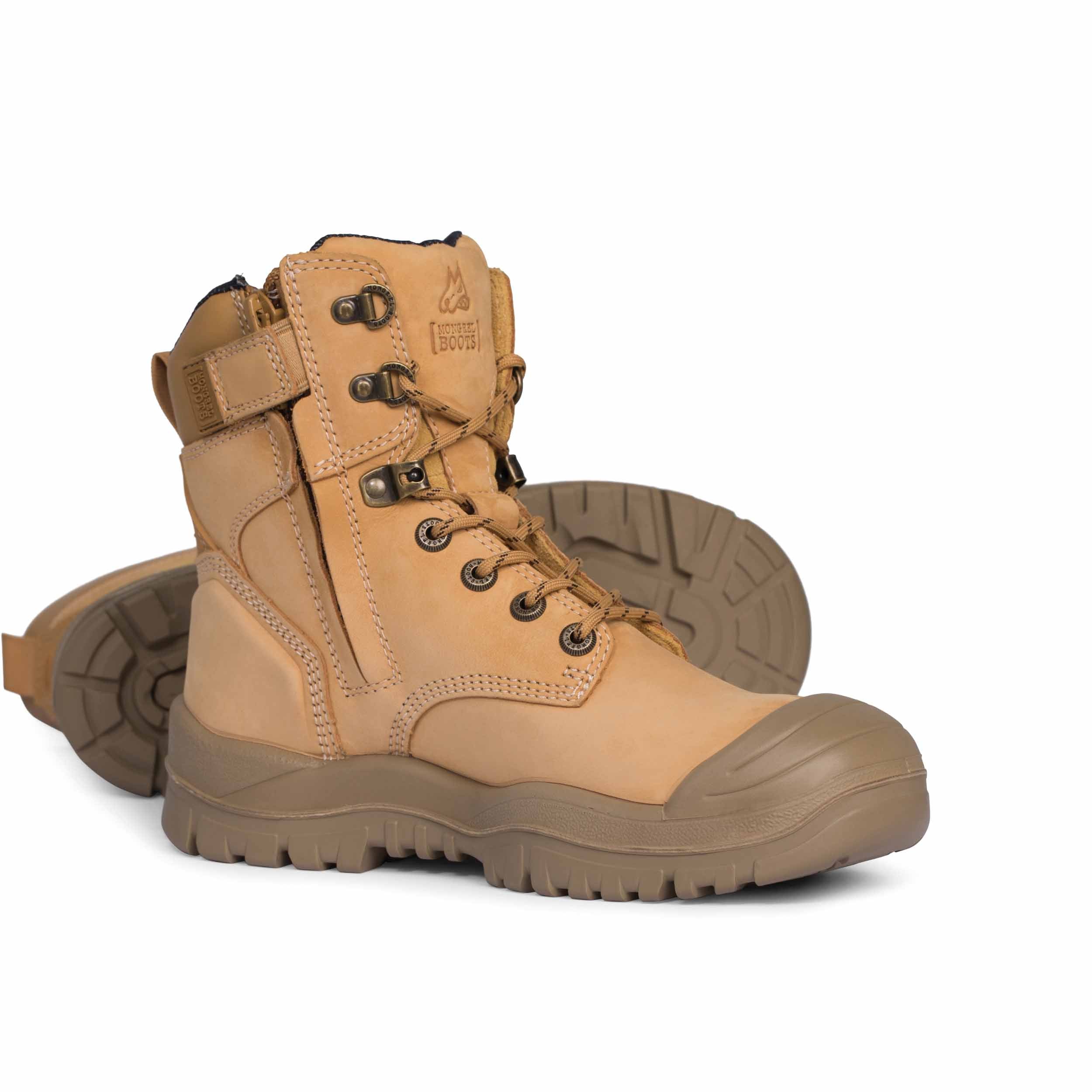 Mongrel High Leg Zipsider Boot W/ Scuff Cap 561050