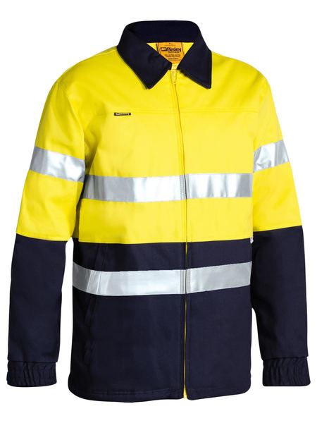 TAPED HI VIS DRILL JACKET