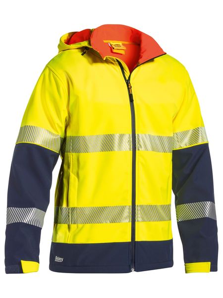 TAPED HI VIS RIPSTOP BONDED FLEECE JACKET