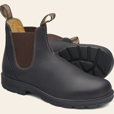 Blundstone Brown E/S V Cut #600