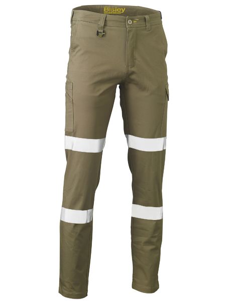 BISLEY TAPED STRETCH COTTON DRILL CARGO PANTS