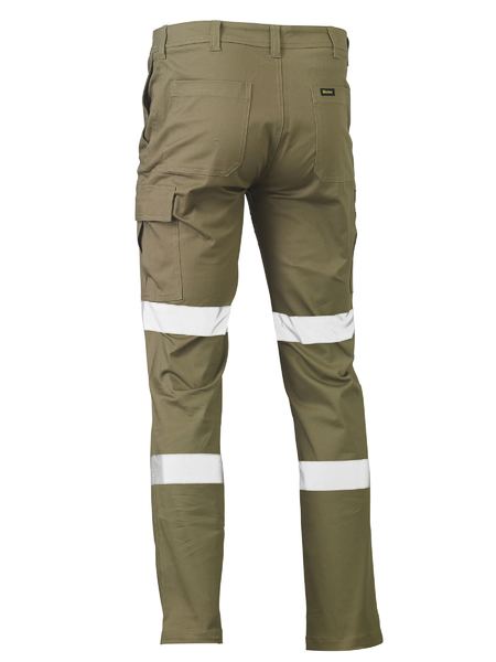 BISLEY TAPED STRETCH COTTON DRILL CARGO PANTS