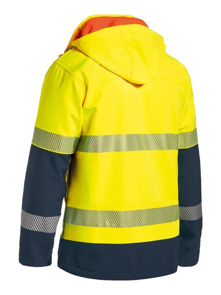 TAPED HI VIS RIPSTOP BONDED FLEECE JACKET