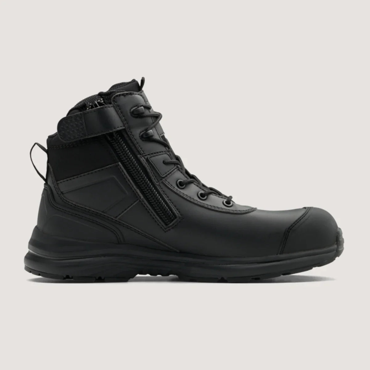 Blundstone Unisex Zip Up Safety Boots - Black