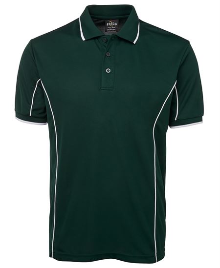 Podium Short Sleeve Piping Polo - Sizes XS-L