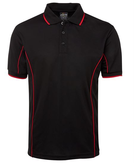 Podium Short Sleeve Piping Polo - Sizes XS-L