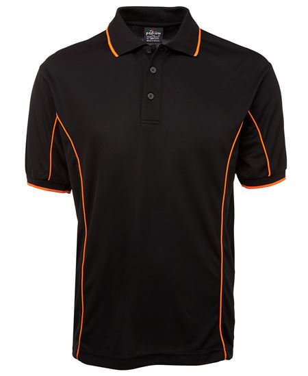 Podium Short Sleeve Piping Polo - Sizes XL-4XL