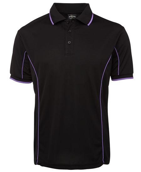 Podium Short Sleeve Piping Polo - Sizes XS-L