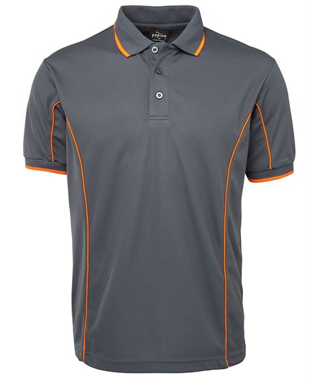 Podium Short Sleeve Piping Polo - Sizes XL-4XL