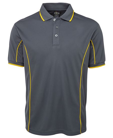 Podium Short Sleeve Piping Polo - Sizes XL-4XL