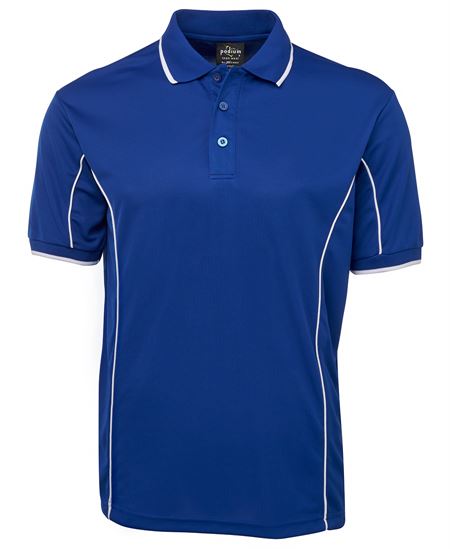 Podium Short Sleeve Piping Polo - Sizes XL-4XL