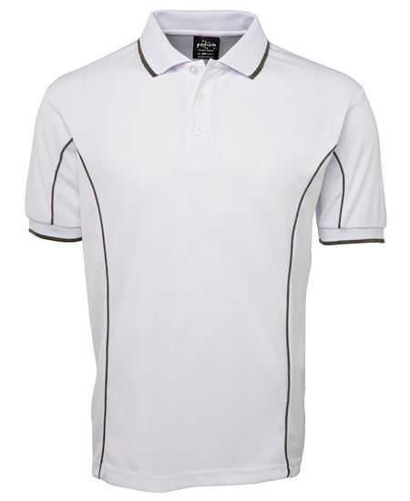 Podium Short Sleeve Piping Polo - Sizes XS-L