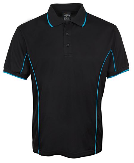 Podium Short Sleeve Piping Polo - Sizes XS-L