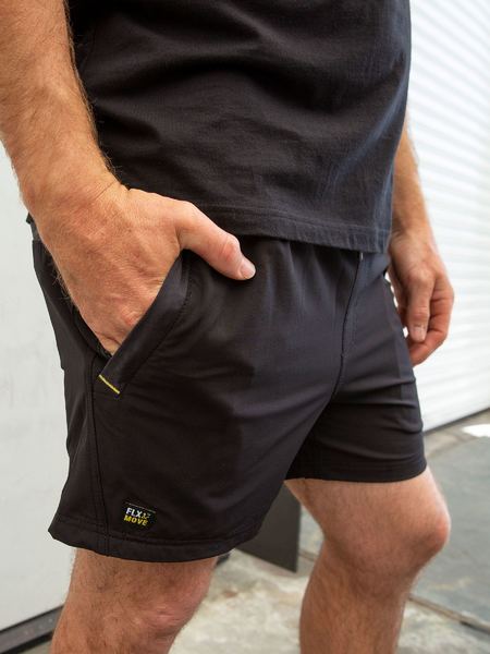 Bisley FLX & MOVE 4-WAY STRETCH ELASTIC WAIST SHORT