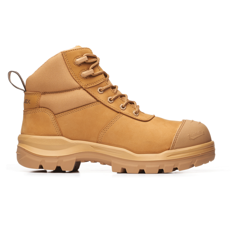 8550 Blundstone RotoFlex Safety Unisex Zip Sided Wheat