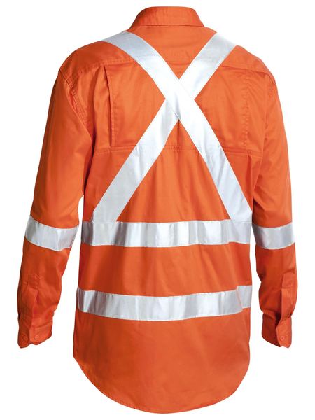 Bisley Taped Hi Vis Drill Shirt