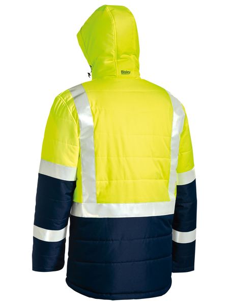 TAPED HI VIS PUFFER JACKET