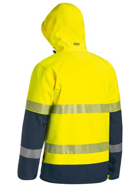 TAPED HI VIS RIPSTOP BONDED FLEECE JACKET