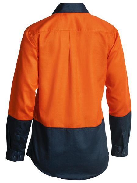 Bisley Women's Hi Vis Drill Shirt