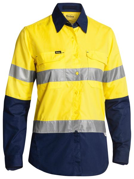 WOMEN'S X AIRFLOW TAPED HI VIS RIPSTOP SHIRT