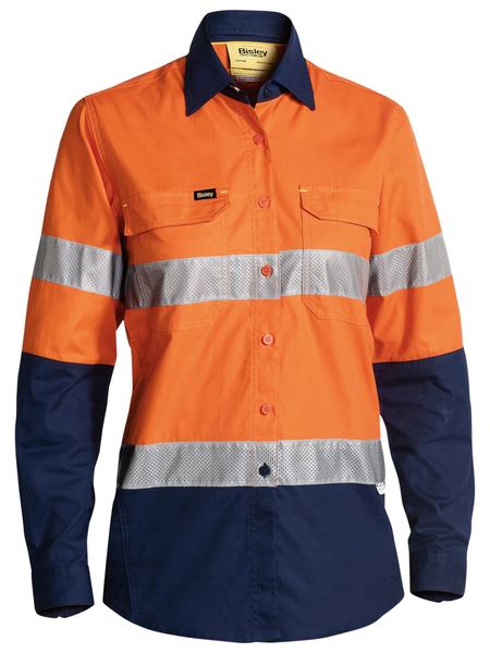 WOMEN'S X AIRFLOW TAPED HI VIS RIPSTOP SHIRT