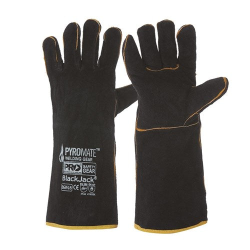 Pro Choice Pyromate® Black Jack® - Black & Gold Glove Large