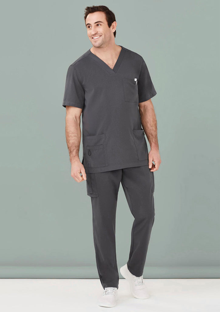 Avery Mens V Neck Scrub Top