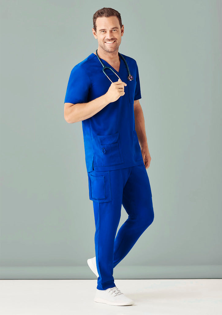 Avery Mens V Neck Scrub Top