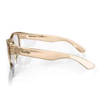 SafeStyle Classics Champagne Frame Clear Lens