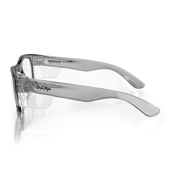 SafeStyle Classics Graphite Frame Clear Lens