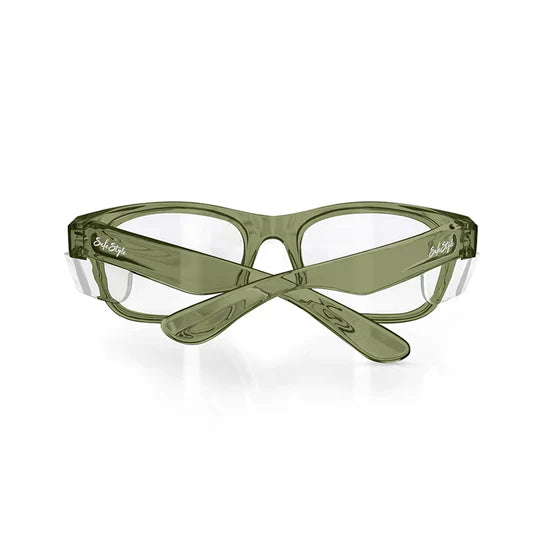 Safestyle Classics Green Frame Clear Lens