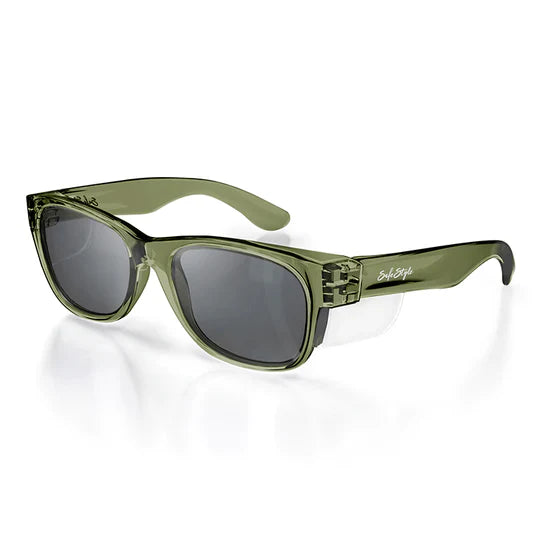 Safestyle Classics Green Frame Tinted Lens