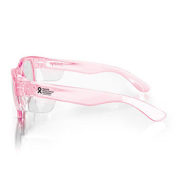 SafeStyle Classics Pink Frame Clear Lens