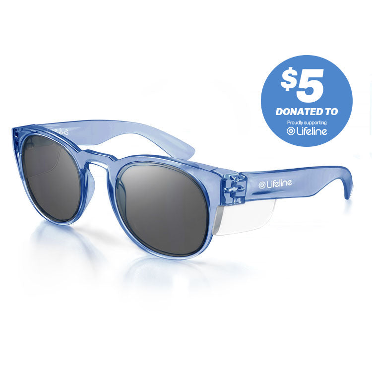 SafeStyle Cruisers Blue Frame Tinted Lens