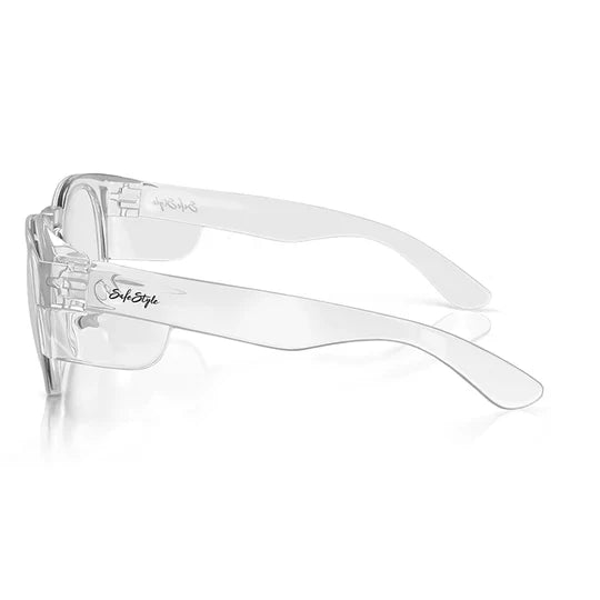 SafeStyle Cruisers Clear Frame Clear Lens