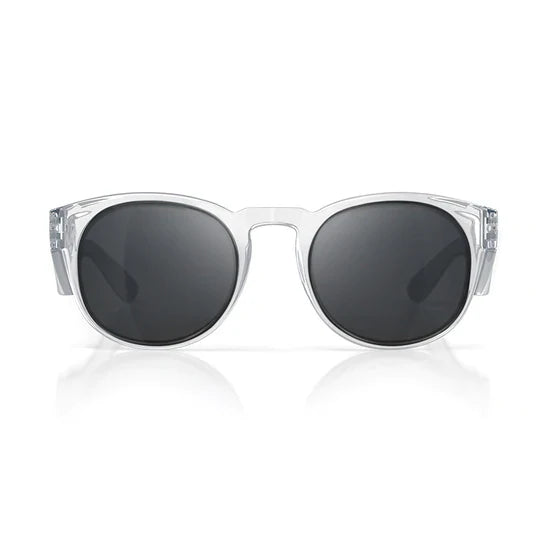 SafeStyle Cruisers Clear Frame Polarised Lens