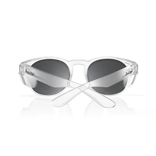 SafeStyle Cruisers Clear Frame Polarised Lens