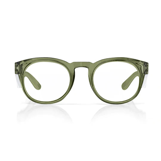 Safestyle Cruisers Green Frame Clear Lens