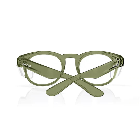 Safestyle Cruisers Green Frame Clear Lens