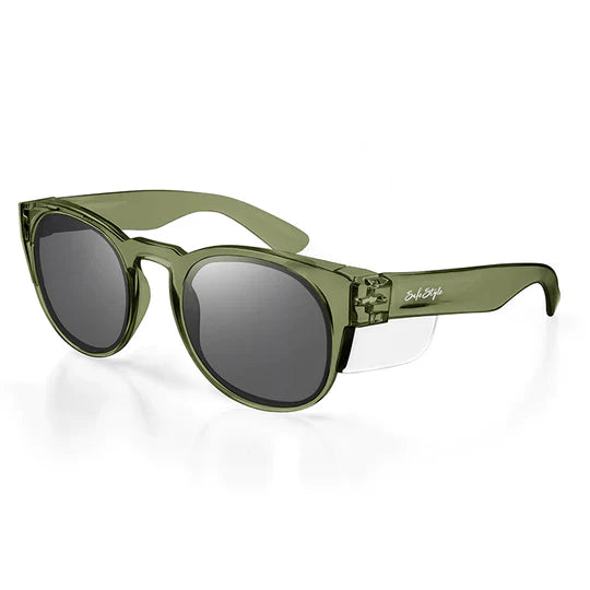 Safestyle Cruisers Green Frame Polarised Lens