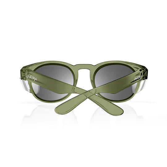 Safestyle Cruisers Green Frame Polarised Lens