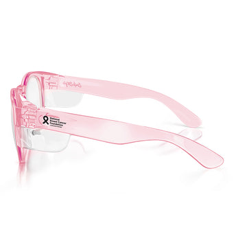 SafeStyle  Cruisers Pink Frame Clear Lens