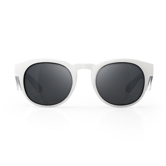 SafeStyle Cruisers Retros White Frame Polarized Lens